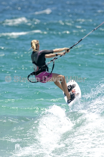 kite boarding;water sports;perth beaches;western australia;perth northern beachs;woman kite boarder