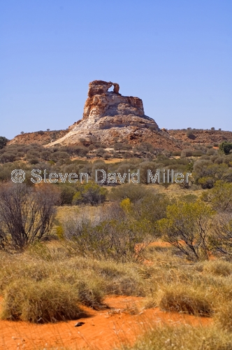 chambers pillar historical reserve;chambers pillar;window rock;simpson desert;northern territory;australia;steven david miller