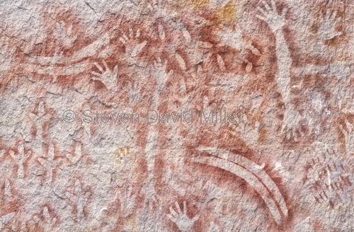 art gallery;the art gallery;carnarvon gorge;carnarvon national park;aboriginal rock art;stencil rock art;queensland national park;australian national park;aboriginal rock art
