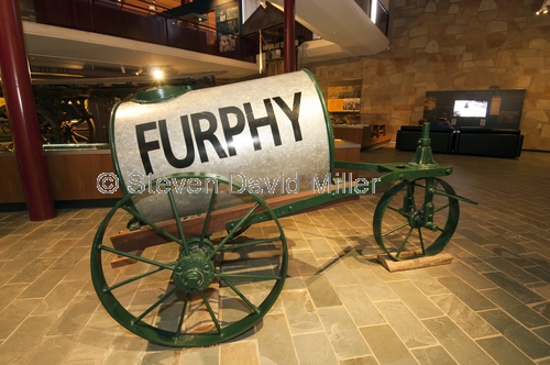 australian stockman's hall of fame;stockmans hall of fame;stockman's hall of fame;longreach;outback heritage centre;furphy water tank;a furphy;longreach museum