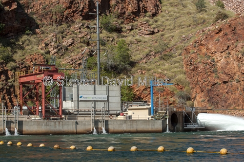 ord river hydro station;ord river dam;ord river dam wall;ord river irrigation scheme;pacific hydro ord river hydro station;upper ord river;kununurra;kimberley;western australia