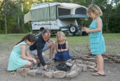australian-family;family-camping;family-campfire