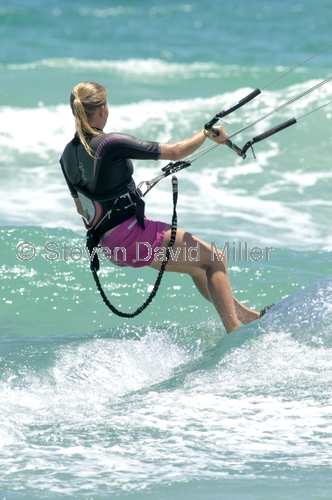 kite boarding;water sports;perth beaches;western australia;perth northern beachs;woman kite boarder