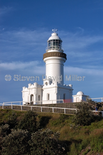 byron bay lighthouse picture;byron bay lighthouse;cape byron state conservation park;cape byron;cape byron lighthouse;australian lighthouse;byron bay;most easterly lighthouse;new south wales;steven david miller;natural wanders