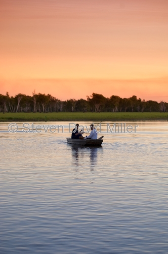 kakadu;south alligator river;yellow waters;kakadu national park;northern territory;northern territory national park;fishermen at kakadu national park;fishing in kakadu