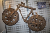 wooden-bicycle;recycled-bicycle;kalgoorlie;kalgoorlie-boulder;western-australian-museum-kalgoorlie;w
