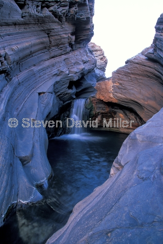 the grotto;karijini national park;karijini;hamersley range;hamersley gorge;natural spa;natural rock spa