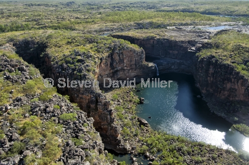 upper mitchell falls;mitchell falls;mitchell river national park;mitchell plateau;mitchell river aerial view;kimberley;the kimberley;western australia national park